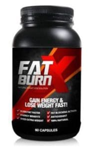 Fat Burn X bottle