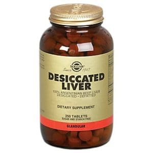 Desiccated Liver Supplements