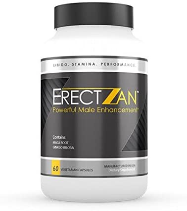 Erectzan male enhancement supplement bottle