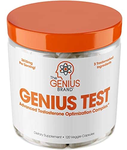 Genius test testosterone booster supplement