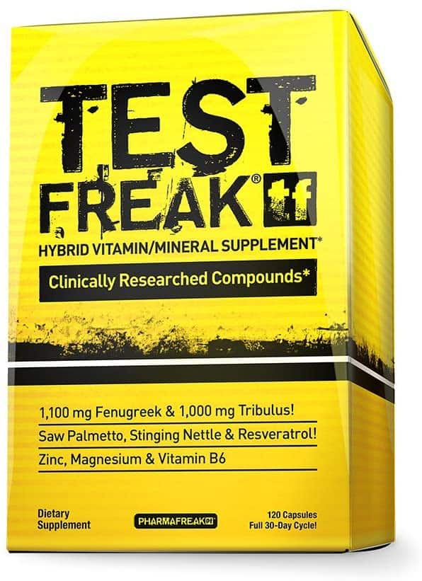 Test Freak testosterone booster supplement
