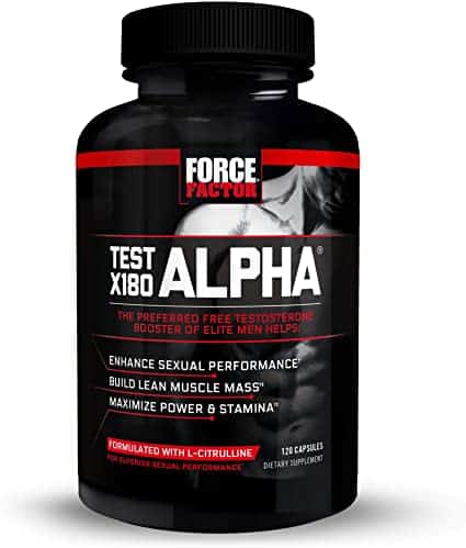 Test X180 Alpha testosterone booster supplement