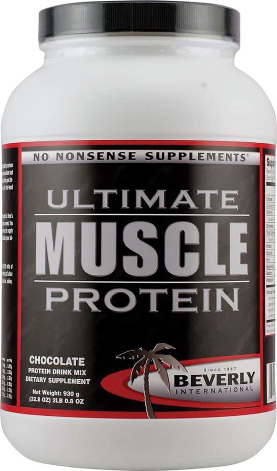 Ultimate muscle protein powder supplement