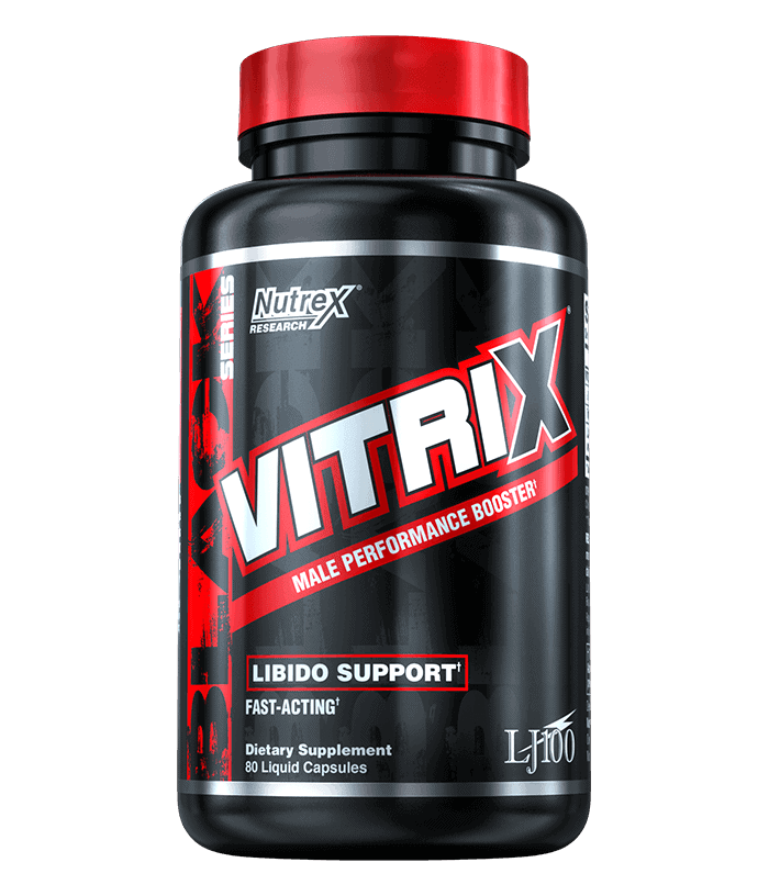 Vitrix male enhancement supplement bottle