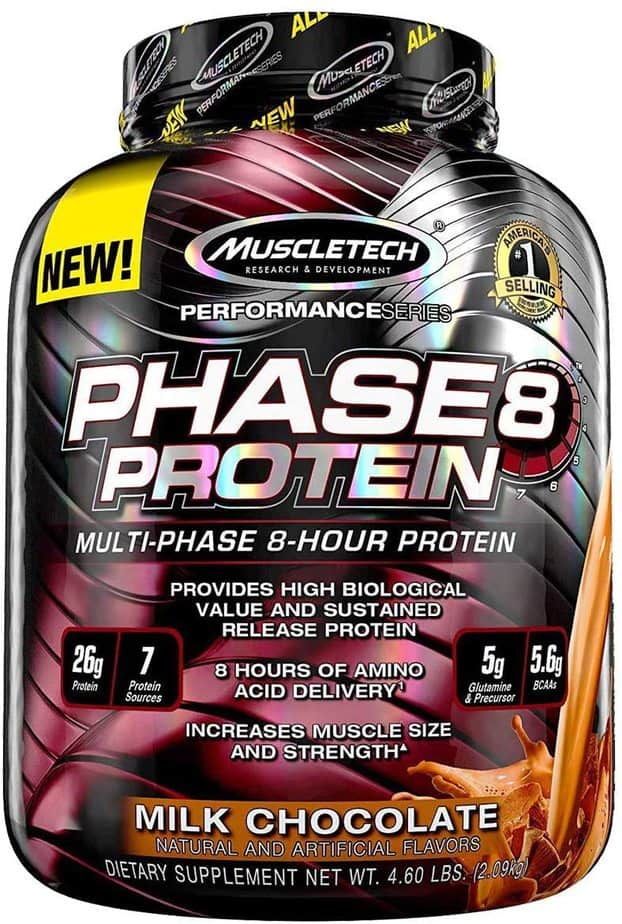MuscleTech Phase 8 protein powder review